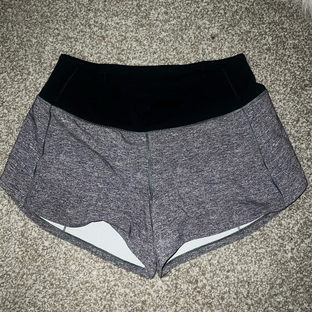 Lululemon speed up high rise shorts